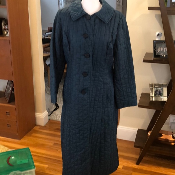 Vintage The Alligator blue winter/rain coat. Size M - Picture 2 of 9